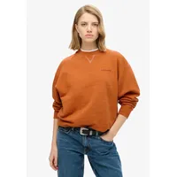 Superdry Essential Logo Sweatshirt - Denver Orange - S