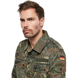 Brandit Textil Bw Field Langarmhemd Flecktarn 5XL
