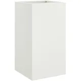 vidaXL Pflanzkübel 42 x 38 x 75 cm Weiß