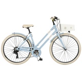 VENICE - I love Italy MBM Citybike MILANO Lady 28 Zoll , AZZURRO PARIOLINO