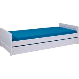 Interlink Kinderbett Surf 90 x 200 cm Kiefer massiv lackiert weiß