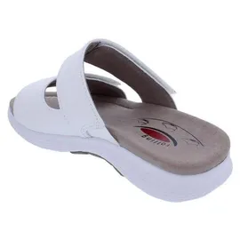 Gabor ROLLINGSOFT Damenschuhe - bequeme Pantoletten weiß Elegant NEU - Weiß - 42,5