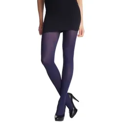 DIM Strumpfhosen Mod Pantyhose Opaque Velouté Marine Polyamid M/L Damen