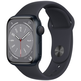 Apple Watch Series 8 GPS 41 mm Aluminiumgehäuse mitternacht, Sportarmband mitternacht