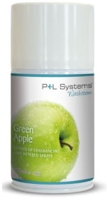 Duftdosen für Duftspender Microspray/Microspray+, 250 ml - Dosen - P+L Washroom Classic, Green Apple