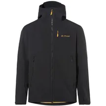 Vaude Roccia II Softshelljacke - Black / Savanna - L