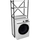 MID.YOU Waschmaschinenschrank, Weiß, ca. 66x160x34cm