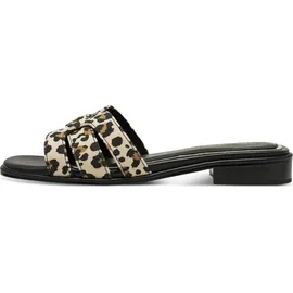 Marco Tozzi Damen Pantoletten Elegant Sommer, Mehrfarbig (Leo Dune), 39 EU