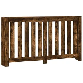 vidaXL Heizkörperverkleidung Räuchereiche 149x20x82 cm Holzwerkstoff