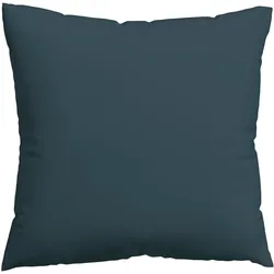 Kissenbezug SCHLAFGUT "Woven Satin aus Mako-Baumwolle, langlebig, pflegeleicht, dicht gewebt", grau (grau deep), B:40cm L:40cm, Mako-Satin, Obermaterial: 100% Baumwolle, Kissenbezüge, Kissenhülle mit Reißverschluss, passender Bettbezug erhältlich