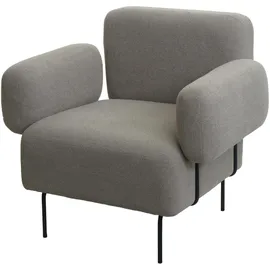 MCW Lounge-Sessel MCW-L83 Textil 88 x 78 x 76 cm Grau höhenverstellbar