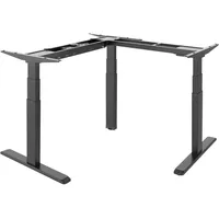Logilink Elektrisch höhenverstellbares Schreibtischgestell 90° L-Form 1200 x 1150
