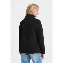 Oxmo Plüschjacke OXAbby in schwarz | Gr.: XL