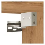 vidaXL Waschbeckenunterschrank mit Einbaubecken Artisan-Eiche