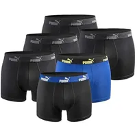 Puma Boxershorts 6er Pack Black / Blue / Yellow M