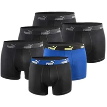 Puma Boxershorts 6er Pack Black / Blue / Yellow M