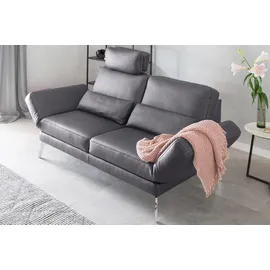 KAWOLA Sofa HURRICANE 2-Sitzer Leder
