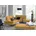 W.Schillig Ecksofa broadway, Designsofa, mit tollem Sitzkomfort, L-Form, Sitztiefenverstellung, Kopfteil- & Seitenteilverstellung, Breite 284cm gelb