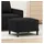 vidaXL Fußhocker Samt 60 x 50 x 41 cm Schwarz
