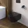 Villeroy & Boch Embrace 2.0 Toilette mit WC-Sitz Pure Black
