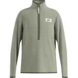 Odlo Longsleeve "Midlayer 1/2 Zip Classic Fleece" in Grau | Gr.: 164