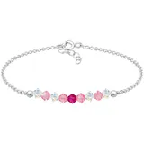 Elli Armband Kinder Beads Kristalle 925Er Silber