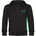 multifanshop Kapuzen Sweatshirt Jacke - Bremen - Brust & Seite - Druck grün - Sweat