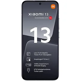 Xiaomi 13 8 GB RAM 256 GB Black
