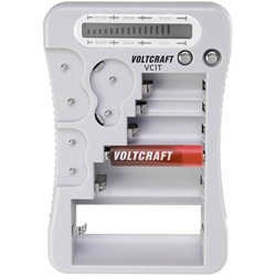 VOLTCRAFT Batterietester VOLTCRAFT Batterietester VC1T Messbereich (Batterietester) 1,5 V, 3 V, (VC1T)