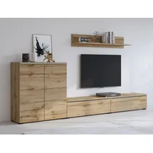 INOSIGN Wohnwand »Tana, Breite 260 cm, moderne Anbauwand«, (3 St.), Mediawand (Set, 3-St), Lowboard, Wandregal, Kommode
