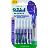 GUM, Interdentalbürste, Interdentalbürsten Trav-Ler 1.2 mm violett 6 Stück (6 x)