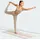 adidas Workout Essentials Knit Light Support Padded BH Chalky Brown L