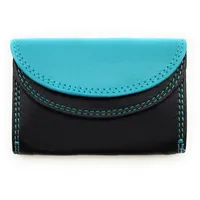 lemasi Mini Geldbörse Unisex schwarz/türkis