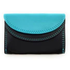 lemasi Mini Geldbörse Unisex schwarz/türkis