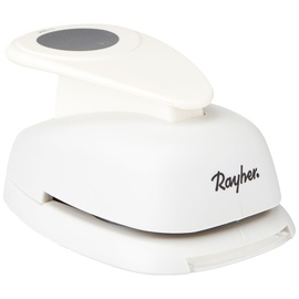 Rayher Hobby Motivstanzer ø 3,81 cm- 1 Zoll, geeignet für Papier/Karton bis zu 200g/m2