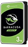 Seagate Barracuda 3TB interne Festplatte HDD, 3.5 Zoll, 5400 U/Min, 256 MB Cache, SATA 6GB/s, silber, Modellnr.: ST3000DM007
