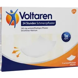 VOLTAREN 24 Stunden Schmerzpflaster 5 St