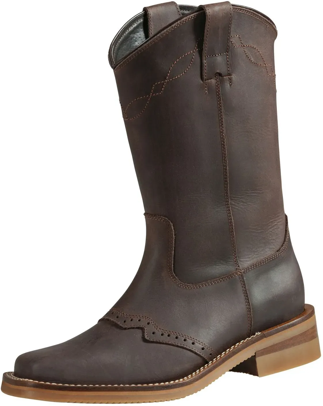 L-pro West Westernstiefel Spokane, Unisex braun 45