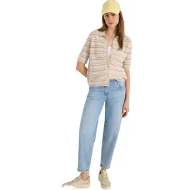 Cecil Cardigan mit Polokragen Beige L