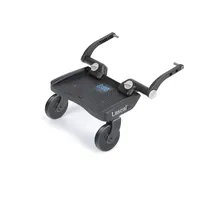 Lascal® BuggyBoard® Mini 3D, Kinderbuggy Trittbrett mit strukturierter Stehfläche, Kinderwagen Zubehör für Kinder von 2-6 Jahren (22 kg), kompatibel mit fast jedem Buggy und Kinderwagen, blau