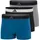 adidas Active Micro Flex Eco Boxershorts Grau / Schwarz S 3er Pack