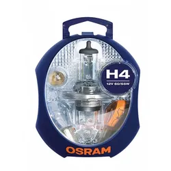 OSRAM Ersatzlampenbox H4 60/55W [12V] Sortiment, Glühlampen 6x  CLKM