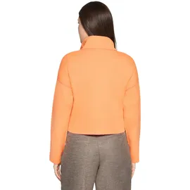 Cartoon Strickjacke orange/pink 38