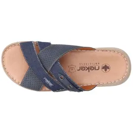 Rieker Pantolette Blau 44