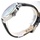 Rötting Design Herrenuhr Quarz Collection "Rötting" blaues Ziffernblatt DATUM schwarzes Lederarmband - Schwarz/Blau