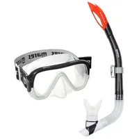 Mares - Combo Keewee Splash Schnorchelset black - schwarz