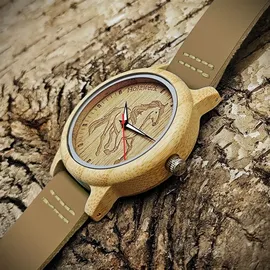 Holzwerk Germany TORI BROWN Leder 38 mm Quarz