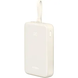 UGREEN 20000mAh Power Bank with Built-in Cable white