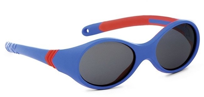 B&S Kindersonnenbrille 8810-Blau-Rot-42/15 - Kinder - 42/15