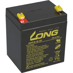 Bleiakku 12V 4,5Ah kompatibel SLA1055 resistent AGM VdS